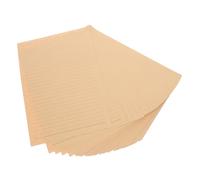 SAFIGLE 100 pièces Papier à Lettres Kraft Rétro Lignées pour Écriture Maternelle Style Vintage Classique pour Invitations Poèmes Correspondance et Événements Spéciaux