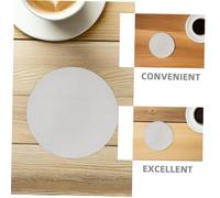 SAFIGLE 1000 pièces Scellants Étanches pour Boissons Lingettes Rondes Isolantes pour Café Lait Thé Protection Fuite pour à Emporter