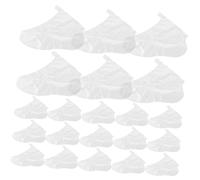 SAFIGLE 1000pièces Chaussettes Hydratantes Jetables Sacs Pour Transparents Protections Uniques Pour Soins De Plastique Imperméables Pour Bains Routines Quotidiennes