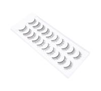 SAFIGLE 10paires Faux Cils Denses Multipack Extensions de Cils Naturel Maquillage Multicouches