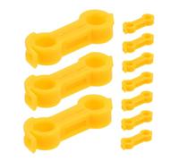 SAFIGLE 10pièces Correcteur De Patte De Perroquet Dispositif Alignement des Oiseau Bandes Stabilisatrices pour Poulet Pigeon Et Petit Oiseau Facile à Appliquer Et Outil De Rééducation