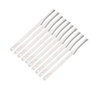 SAFIGLE 10pièces Outils De Pédicure Coupe-ongles Acier Inoxydable Grattoir à Peaux Mortes Kit De Pédicure Professionnel