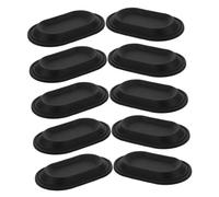 SAFIGLE 10pièces Pare-Chocs De Bagages Goujons De Fond De Valise De Remplacement Plastique pour Valises Et Boîtes à Outils De Rechange pour Réparation De Bagages