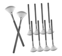 SAFIGLE 10Pièces Set de Pinceaux à Éventail pour Applicateurs pour Essence Accessoire de Beauté Multifonctionnel pour Esthéticiennes