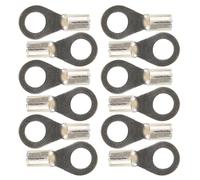 SAFIGLE 12 Clips de Remplacement pour Scelleuse Thermique, Boucles Rondes de Scellage 0,8 Mm, Pièces de Rechange pour Machine à Sceller Manuelle, Kit 12 Pièces, Accessoire pour Emballage