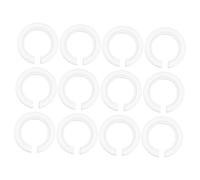 SAFIGLE 12 pièces Anneau Réducteur Abat-jour vers Adaptateur Nylon pour Douille Conversion Facile pour Abat-jour Léger et Pratique à Installer