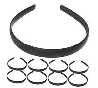 SAFIGLE 12 Pièces Bandeaux Diy Accessoires de Coiffure Fabriquez Vos Propres Bandeaux pour Personnaliser et Couleur Unie Design Simple