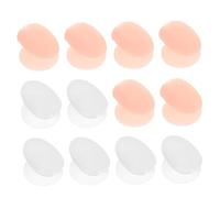 SAFIGLE 12 pièces Couvercles Silicone pour Pinceaux à Lot de Antidérapants et Imperméables et Entretien Pratique des Pinceaux pour Masque à Translucides et Chair