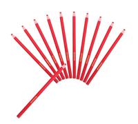 SAFIGLE 12 pièces Crayons à Cire Pour Couture Marquage Textile Sans Marqueur Portables Outils De Traçage Pour Tissus Et Rouge