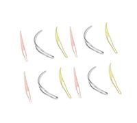 SAFIGLE 12 pièces Crochet Hair Extension Tools Kit Wig Loop Needle Hooks In Each Flexible Wire For Salon And Home Hairdressing Accessories