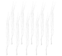 SAFIGLE 12 Pièces de Branches de Bouleau Séchées Naturelles en Bois pour Décoration Intérieure, Résistantes Corrosion, Forme Réaliste, pour Décorer n'importe Quel Coin Maison