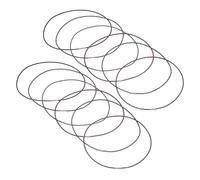 SAFIGLE 12 Pièces Élastiques en nylon pour agendas de voyage Bandes élastiques résistantes pour journal de bord Marque-pages et liens de reliure polyvalents