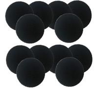 SAFIGLE 12 pièces Filtre Actif pour Poubelle de Cuisine et Aquarium Éponges Désodorisantes Souples Coupe Anti-Odeur et Nettoyage