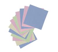 SAFIGLE 12 Pièces Lot de Chiffons Microfibre pour Nettoyage Lunettes Écrans Lentilles Téléphones Multicolores Bleu Vert Rose Jaune