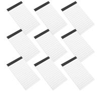 SAFIGLE 14 Recharges de Papier A7 pour Bloc-notes 3 X 5 Pouces, Papier de Recharge Perforé Ligné, Lot de 14 Feuilles pour Cahier de Bureau, Planification et Prise de Notes au Quotidien