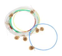 SAFIGLE 15 Cordes de Harpe Celtique en Laiton Couleur Aléatoire pour Débutants et Professionnels Accessoires pour Instrument de Musique, Haute Dureté, Lot de Remplacement