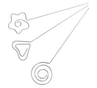 SAFIGLE 15 Fourchettes à Fruits en Acier Inoxydable, Set 3 Formes Réutilisables pour Cocktails, Amuse-gueules et Décoration de Table, Ustensiles Cuisine Pratiques