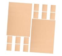 SAFIGLE 15 Pièces Papier Apprentissage Braille Lot pour Personnes Aveugles Compatible avec Tableaux Écriture Braille Outil pour Pratiquer Écriture Compétences Communication
