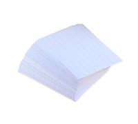 SAFIGLE 150 Cartes Mémoire Papier Lignées Rose Faciles à Utiliser pour Étudiants et Enseignants, Écriture Fluide, pour Prise de Notes et Fiches D'étude DIY Couleur Aléatoire