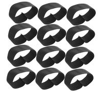 SAFIGLE 15pièces Brassard De Deuil Noir pour Funérailles Bande De Deuil Sergé Brassard Ajustable pour Insigne Accessoire De Cérémonie