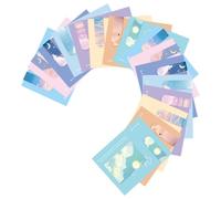 SAFIGLE 16 pièces Marque-pages Magnétiques Mixte Double-face pour Lecture Marque-page Pratique et Décoratif pour Étudiants et Amateurs de Lecture