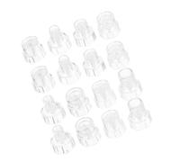 SAFIGLE 16pièces Lot De Embouts De Remplacement Pour Machine Faciale Têtes Hydrodermabrasion Accessoires Pour Appareils De Soins Peau Pour Nettoyage Profond Des Pores