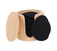 SAFIGLE 16pièces Set De Tampons Démaquillants Réutilisables Pour Visage Éponges Nettoyantes Rondes Fibres Outils De Nettoyage Pour Femme