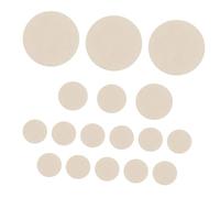 SAFIGLE 17 pièces Tampons pour Clarinette Coussinets de Trou Feutrine Adhésive Accessoires de Remplacement Durables pour Instrument de Musique