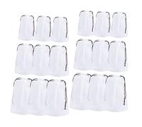 SAFIGLE 18pièces Sacs de Rangement à Cordon Réutilisables pour Voyage Sacs à Compression Imperméables pour Maillots de Bain sous-vêtements et Articles de Toilette