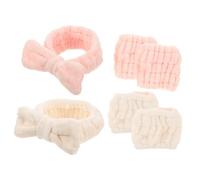 SAFIGLE 1ensemble Bandeaux Pour Spa De Bandeaux Et Absorbants Pour Visage Poignet Pour Maquillage Yoga Nettoyage Visage