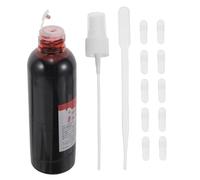 SAFIGLE 1ensemble Faux Sang Réaliste Lavable Capsules Pour Halloween Cosplay Pranks Et Performances Scéniques Inclus Capsules Vides Spray Et Pipette