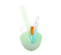 SAFIGLE 1ensemble Kit Outils De Silicone Pour Masque Visage Ensemble Bol Spatule Et Brosse Pour Soins Peau à Accessoires Réutilisables Silicone Pour Traitements Faciaux