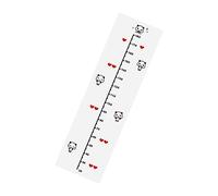 SAFIGLE 1ensemble Sticker Mesure De Hauteur Pour Garçon Fille Décalque Mural Animaux Pour Chambre Garçon Fille Autocollant Décoratif Amusant Et Pratique