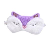 SAFIGLE 1pièce Masque De Sommeil Peluche Pour Adultes Et Cache-œil Doux Et Léger Avec Motif Renard Pour Sommeil Réparateur Et Relaxant