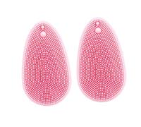 SAFIGLE 2 ensembles Brosse Nettoyante Pour Le Visage Exfoliante Et Douce Moussante Pour Le Visage Brosse De Nettoyage Électrique Masseur Pour Le Visage Gel De Silice 2 pièces * 2