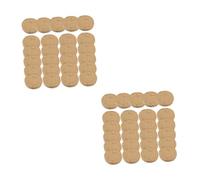 SAFIGLE 2 ensembles Gâteau Moxa Accessoire Pour La Maison Gâteau Multifonction Gâteau Rond Multifonction Moxa Chinois Accessoire Sain Fourniture De Gâteau D'Armoise 25 pièces * 2