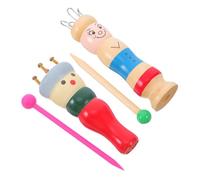 SAFIGLE 2 ensembles Kit de Tricotin Bois pour Débutants Outil de Tissage Rapide et Créatif pour Bracelets DIY Accessoire de Nouage avec Aiguille Machine à Tisser Couleur Couleur Aléatoire