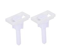 SAFIGLE 2 ensembles Kit Fixation Abattant Wc Vis et Boulons pour Siège Toilette Charnières Robustes Remplacement Facile pour Installation Rapide