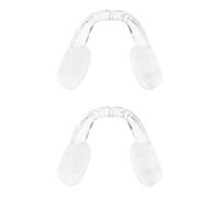 SAFIGLE 2 Paires Support Nasal de Selle Réglable Ma-26 Transparent, Antidérapantes pour Lunettes, Confort et Stabilité Assurés