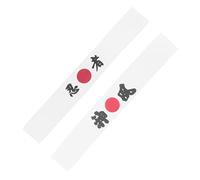 SAFIGLE 2 Pièces Bandeau Japonais Réutilisable Décoratif Et Respirant Pour Chef Style Guerrier Japonais