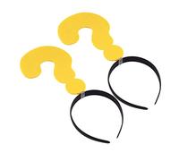 SAFIGLE 2 Pièces Bandeaux Amusants Forme de Point Accessoire Créatif pour Fête et Photographie pour Adultes et Durable et Unique