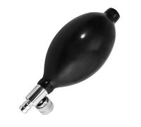 SAFIGLE 2 pièces Bulbes de Tension Artérielle Latex Noir Poire de Gonflage Manuelle avec Soupape de Purge Remplacement pour Sphygmomanomètre à Usage Médical et Domestique