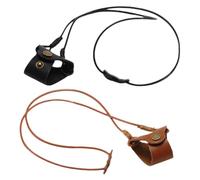 SAFIGLE 2 pièces Chaîne Lunettes Femme Élégante Cuir Synthétique Lanière Suspendue Légère et Polyvalente pour Lunettes Accessoire Mode Autour Du Cou