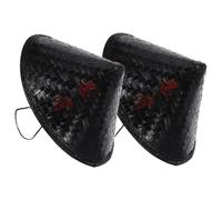 SAFIGLE 2 Pièces Chapeau de Ninja Accessoire Cosplay Chapeau Oriental pour Fête Performance et Photographie Design Chic et Légèrement Portable