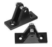 SAFIGLE 2 Pièces Embout D'œillet Multi-Usage Noir en Plastique | Raccord Simple, Usage à Bord de Navire, Yacht et Camping-car, Finition Sobre, Accessoire Marin Polyvalent