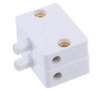 SAFIGLE 2 pièces Interrupteur de Porte Mécanique pour Éclairage Armoire Activation Automatique à Ouverture Interrupteur Off Blanc pour Placard et Meuble