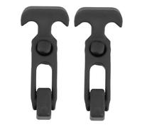 SAFIGLE 2 pièces Loquet de Capot Caoutchouc Élastique Fixation Amortissante Anti-vibration pour Boîte à Outils Remplacement Robuste pour Moteur et Coffre
