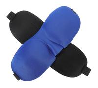 SAFIGLE 2 pièces Masque de Sommeil Anti-lumière pour Adultes Confortable et Doux Lot d'Accessoires de Voyage Multifonction pour Hommes et Femmes