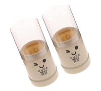 SAFIGLE 2 pièces Organisateur Couvert Robuste avec Couvercle Porte-ustensiles Transparent et Minimaliste pour Cuisine Rangement Baguettes Couteaux et Gain de Place sur Plan de Travail