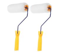 SAFIGLE 2 pièces Peinture Professionnels Brosse à Coton Épais pour Murs Plafonds Mobilier Absorption Outil DIY pour Débutants et Pros